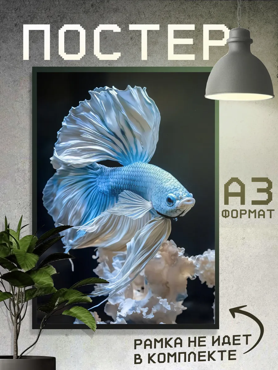 Постер Рыбки