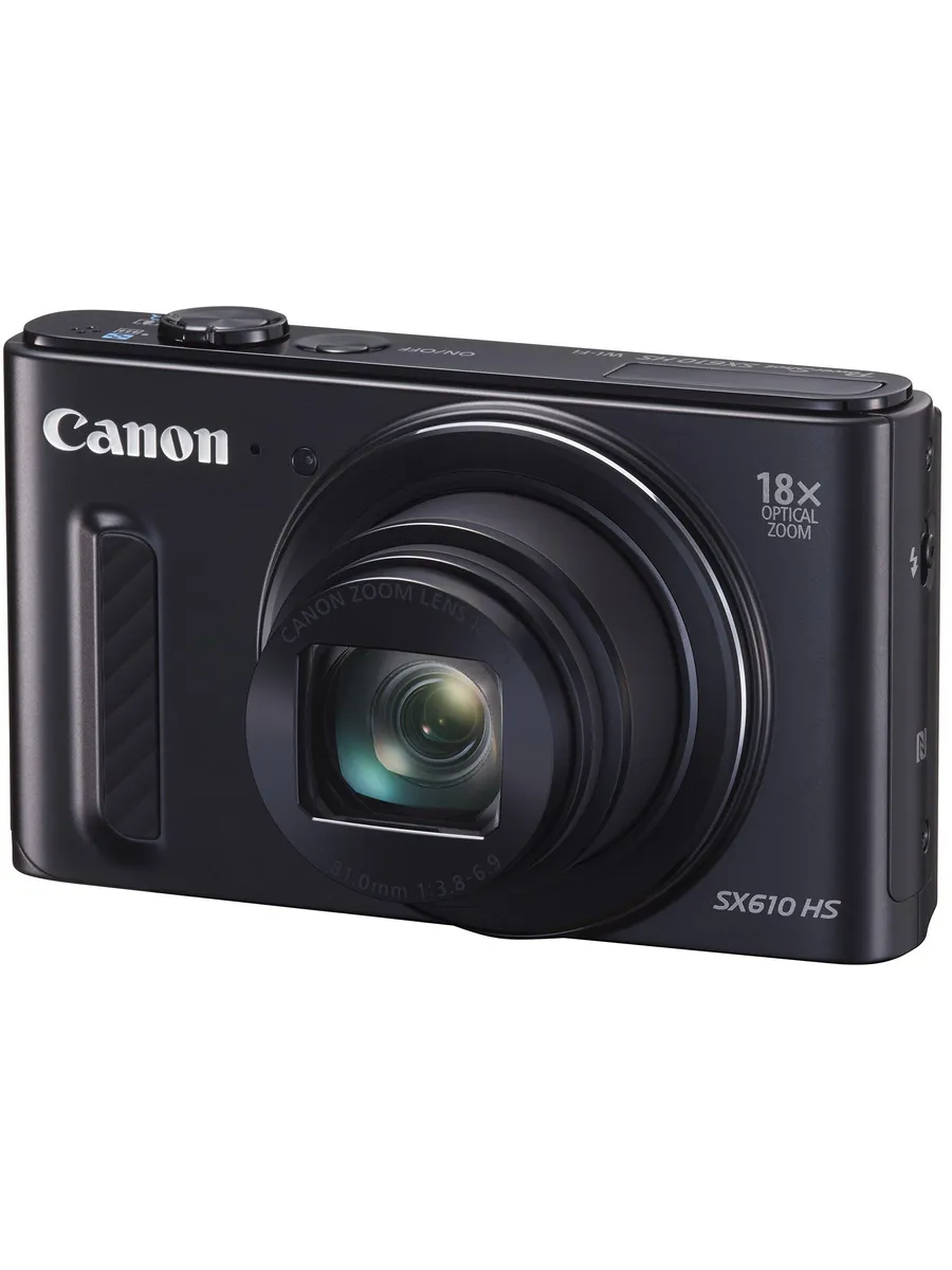 CANON Фотоаппарат PowerShot SX610 HS черный