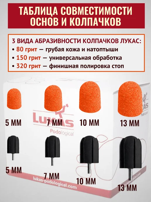 LUKAS Резиновая основа 7 мм для немецких колпачков Лукас, вариант, фото 3
