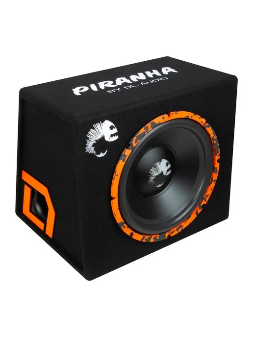 DL AUDIO Сабвуфер автомобильный Piranha 10A V.3 Orange, активный, вариант, фото 5