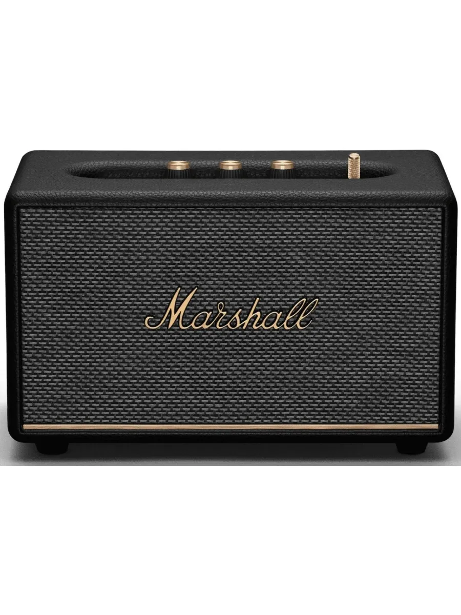 MARSHALL Колонка порт. Acton III черный золотистый 60W 2.1 BT 3.5Jack