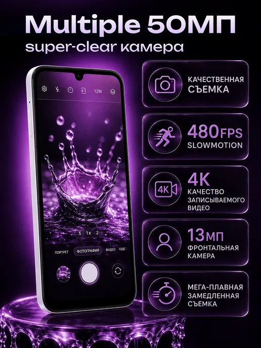 Смартфон Samsung A25 8/256 ГБ, белый, фото 6