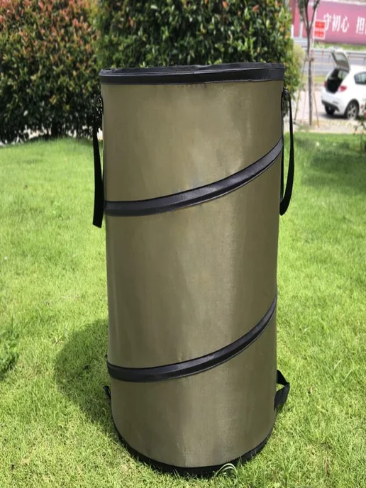Складная садовая корзина из оксфорда для листьев34*40, вариант, фото 4