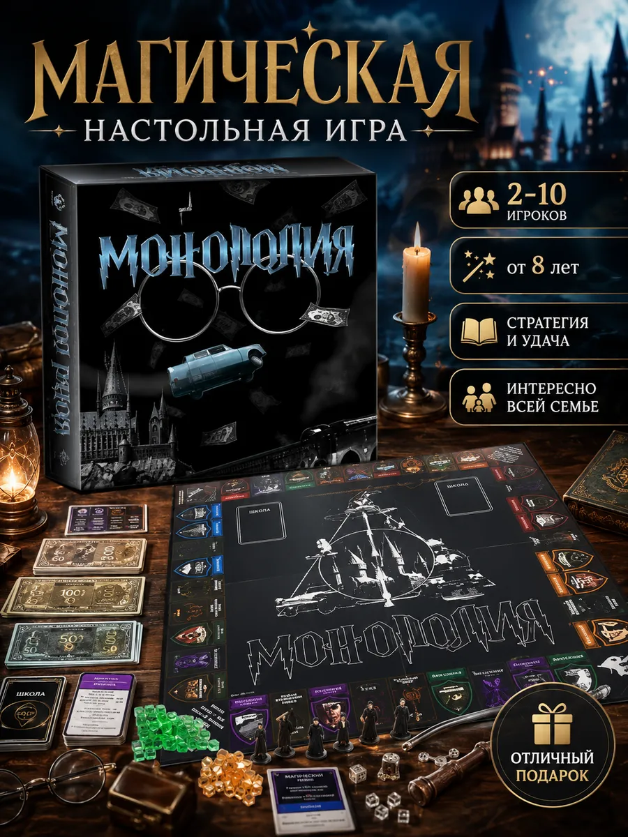 Экономическая настольная игра для детей и взрослых 1–10