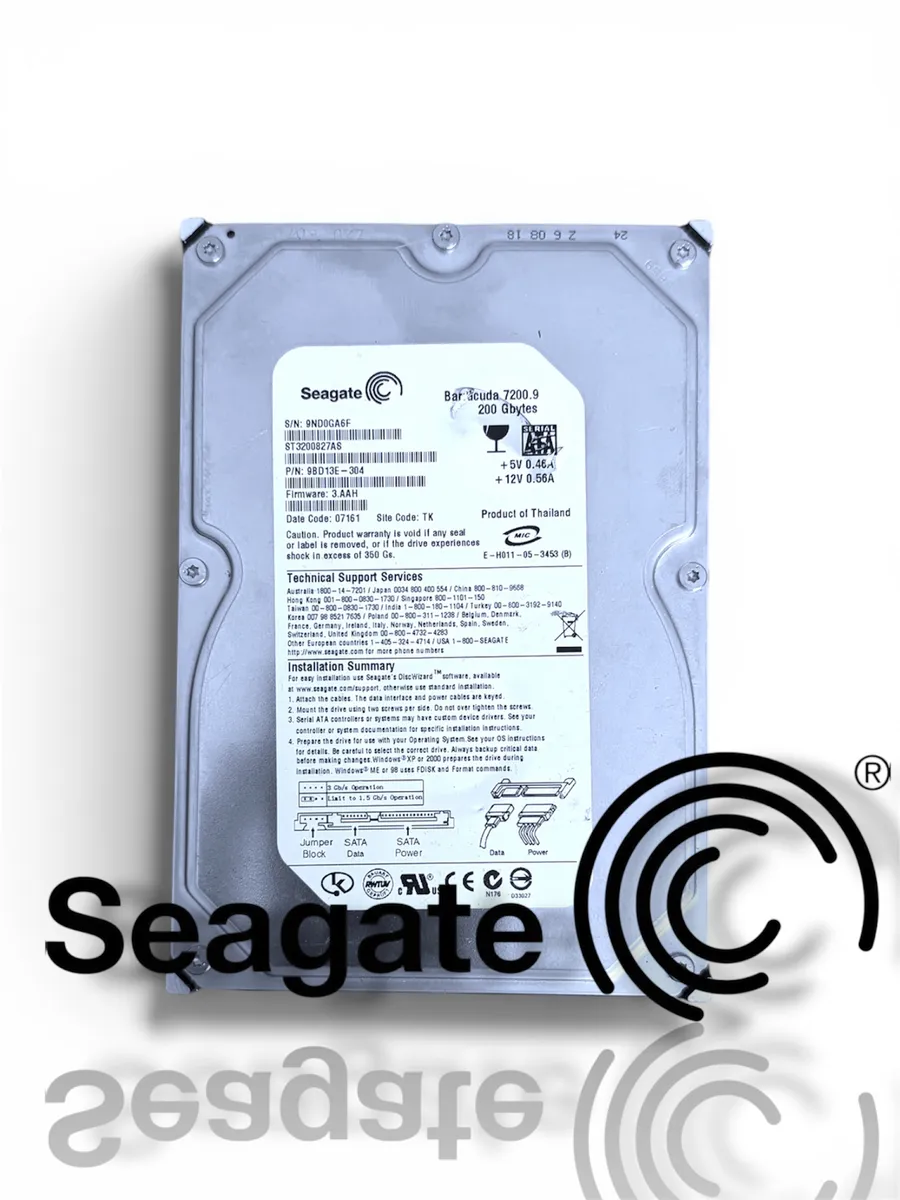 200GB HDD жесткий диск SATA