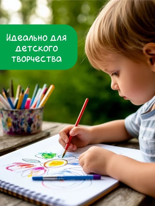 БимБиМон Альбомы для рисования А4 на спирали 40 листов 2 штуки, вариант, фото 2
