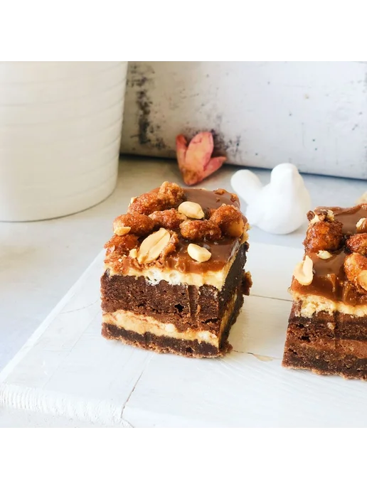 Dessert Fantasy Пирожное Карамельно-ореховое мини, 42 порции, 2100 гр, 2100 г, фото 6