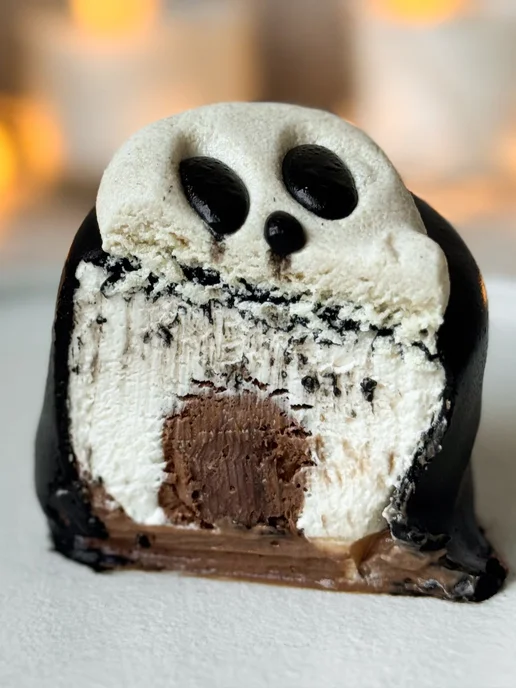Dessert Fantasy Пирожное муссовое «Шоколадная бомба» Хэллоуин, 12 порций, вариант, фото 5