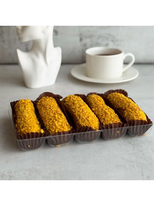 Dessert Fantasy Эклеры манго-маракуйя, 5 штук, 375 гр, 375 г, фото 5
