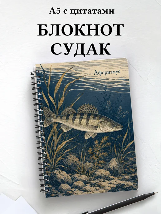 Блокнот Судак с мотивирующими цитатами