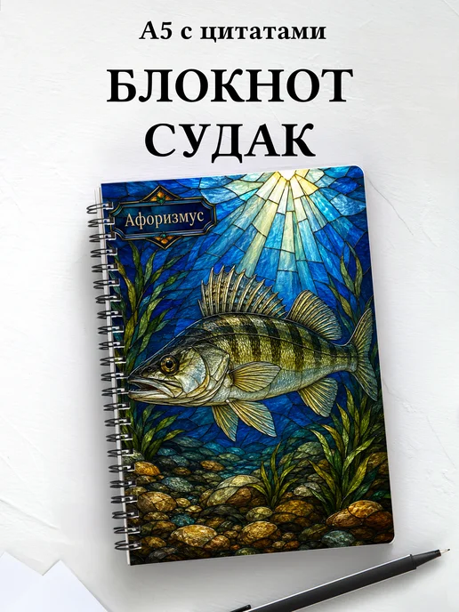 Блокнот Судак с мотивирующими цитатами