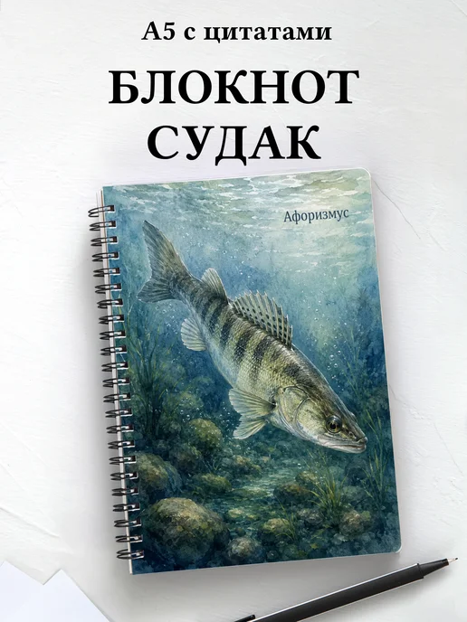 Блокнот Судак с мотивирующими цитатами