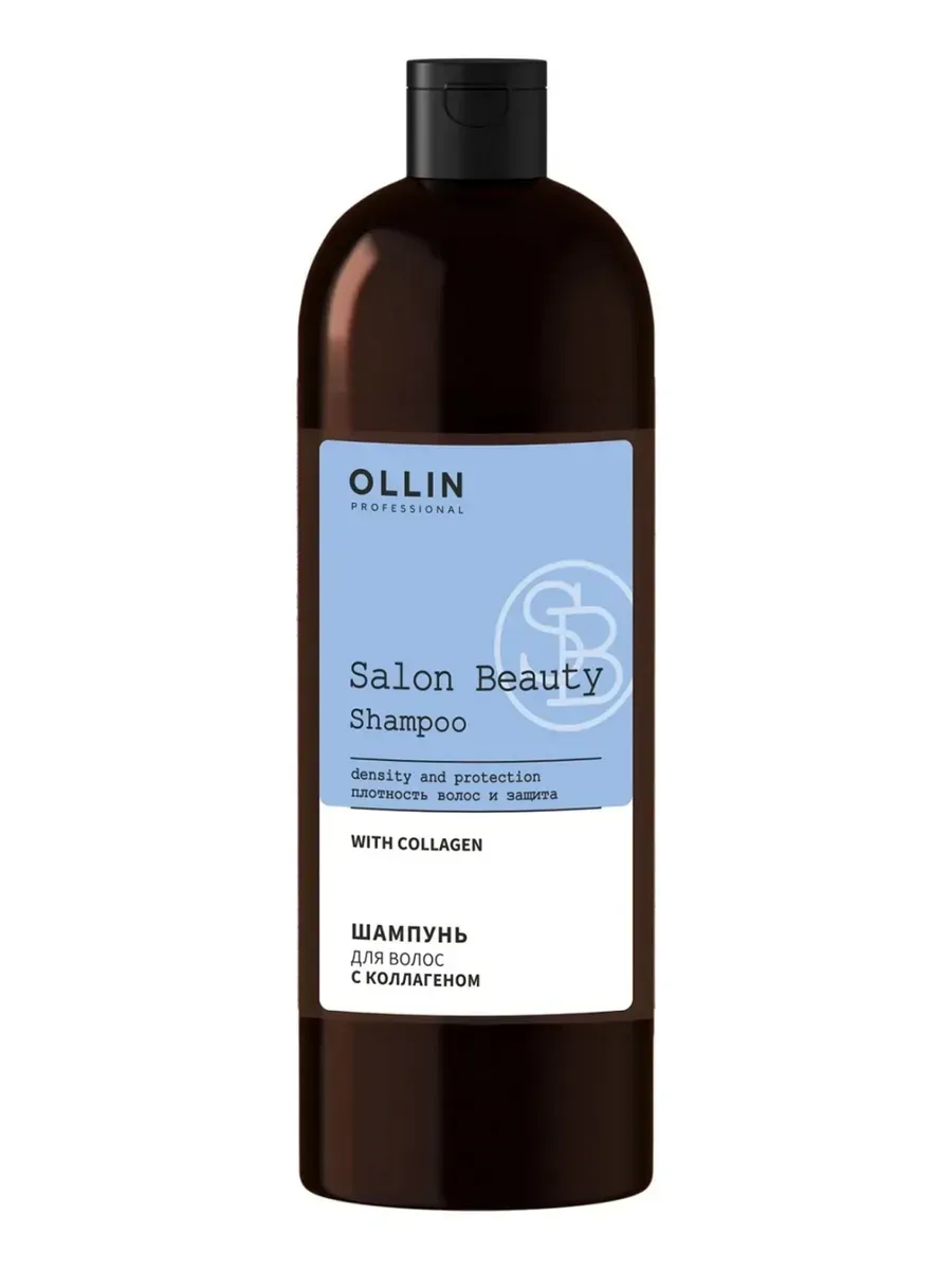 Шампунь для волос OLLIN SALON BEAUTY с коллагеном, 1000 мл