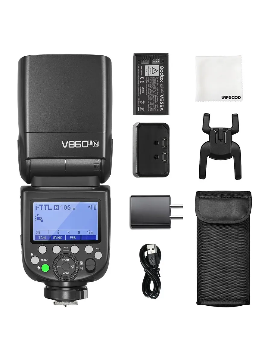 Вспышка Godox V860III-N для Nikon TTL HSS