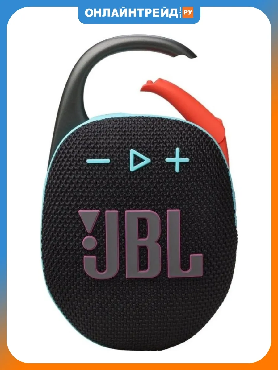JBL Портативная колонка Clip 5 black orange