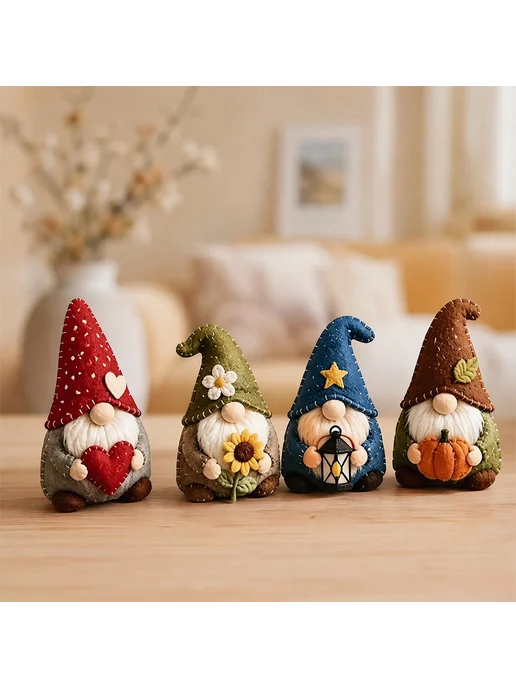 Креативный набор для шитья и рукоделия, звери, Handmade, вариант, фото 8