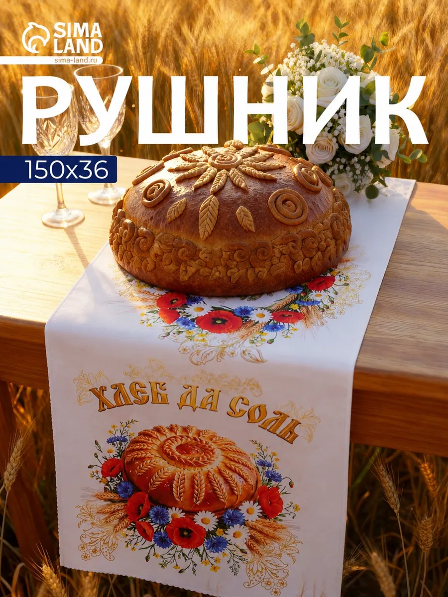 Рушник для каравая 150х36 см