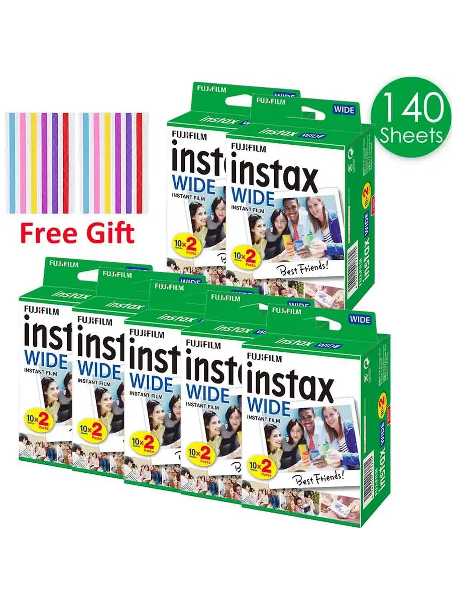 FUJIFILM Фотобумага Instax Wide 140 листов
