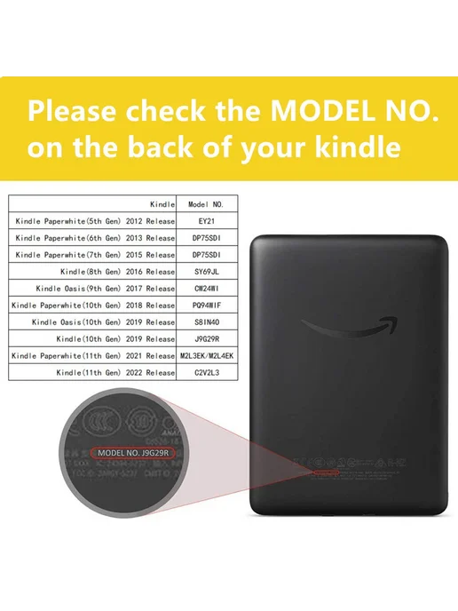Zimoon Черный чехол для Kindle Paperwhite "Don't touch", черный, фото 3