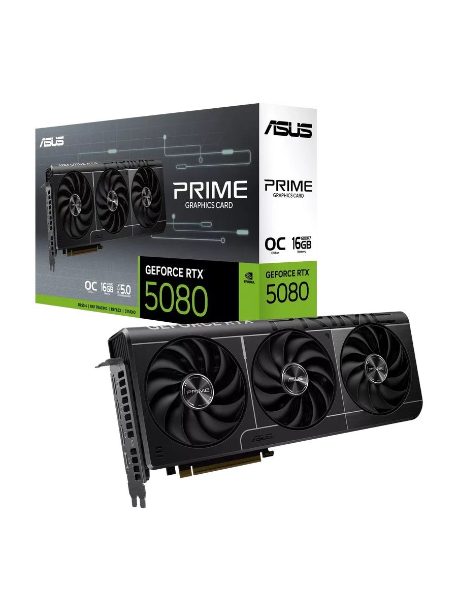Asus Видеокарта RTX 5080 16 ГБ RTL (90YV0LX4-M0NA00)