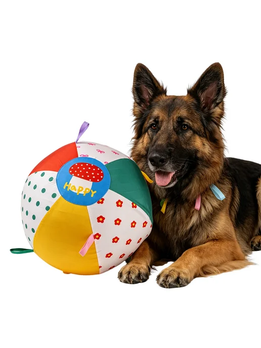 Мяч Herding Ball для собак, двойной слой, 25см, развлечение, вариант, фото 3