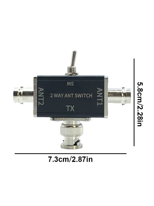 2-канальный CB HAM ант. коммутатор 100W, 0-50МГц, с землёй(B, 100 Вт, фото 7