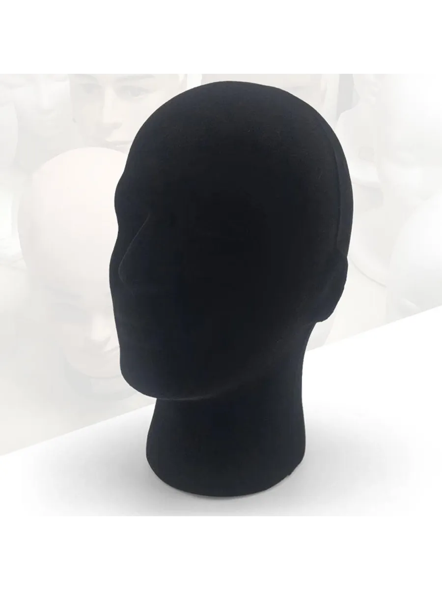Голова Mannequin для мужских париков, шляп, аксессуаров