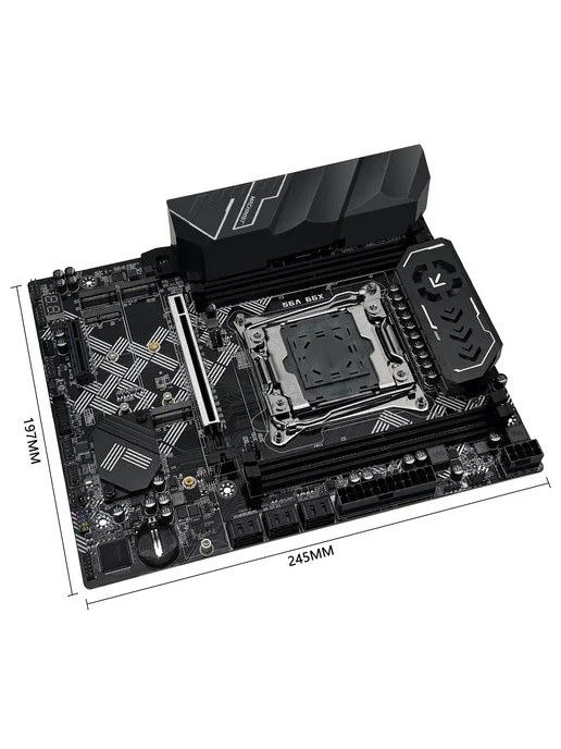 MAHCINIST x99 материнская плата U9 xeon e5 2680 v4 DDR4 tpm2.0 m-atx, 16 ГБ, фото 3