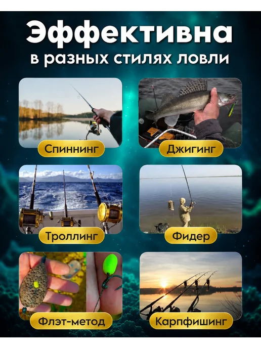 Kotorom плетенка шнур для рыбалки, зеленый, фото 8