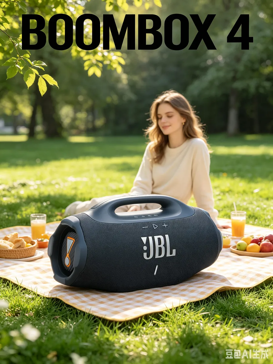 JBL Портативная акустика Boombox 4 Blue беспроводная (Bluetooth)