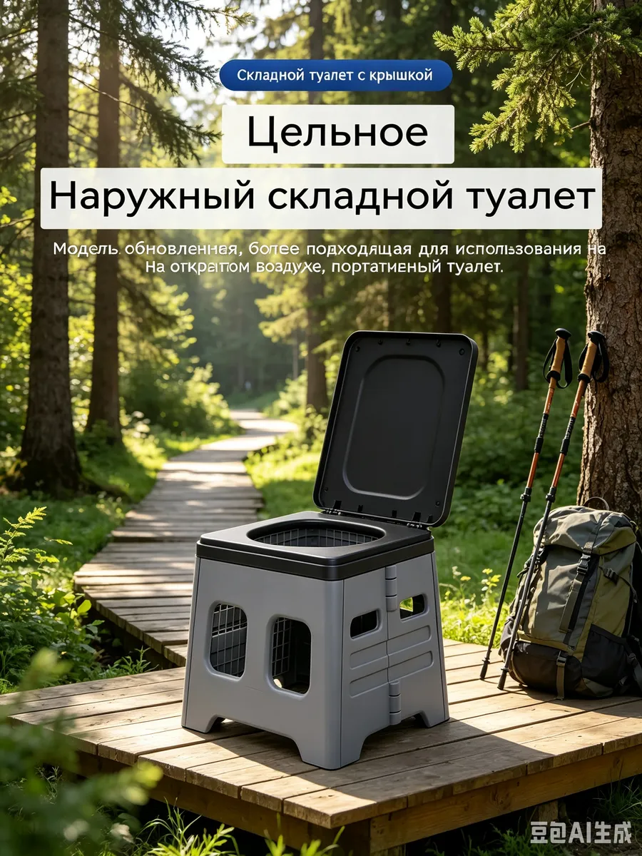 Био туалет складной походный туристический