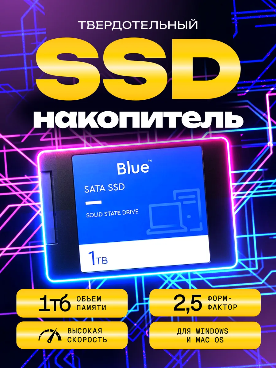 Твердотельный накопитель внутренний SSD 1TB