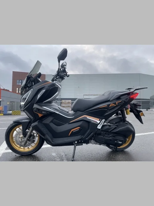 promax Скутер ADV Extra 200 кубов (49) Инжектор EFI, черный, фото 7