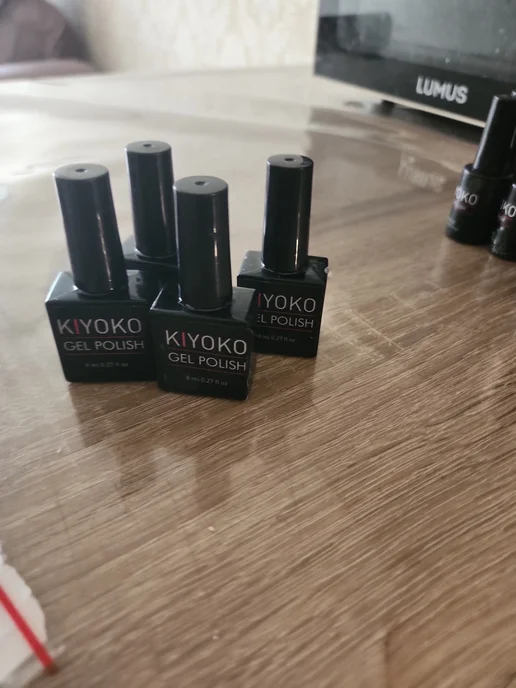 KIYOKO Набор гель лаков для маникюра 4 шт, 4 шт, фото 4
