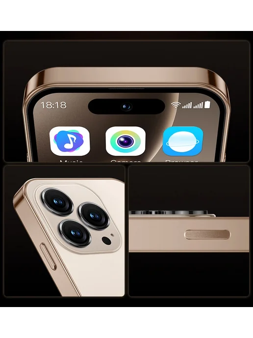 Смартфон ONEMYTH M17 Pro 2/16 ГБ, розовый, фото 6
