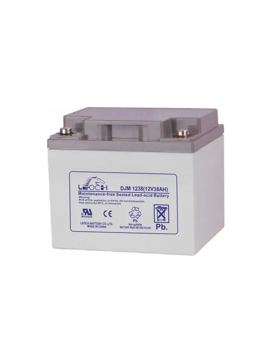 Аккумулятор для ИБП Leoch DJM1238 12В, 38 Ач УТ-00000566