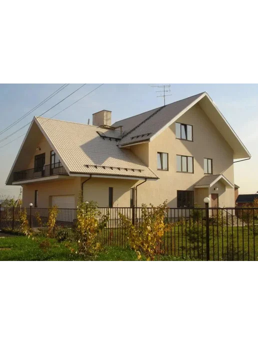 Профлист Слоновая кость С9 0.5 Метра 10шт Оцинкованный, 0,5 м, 10 шт, фото 3