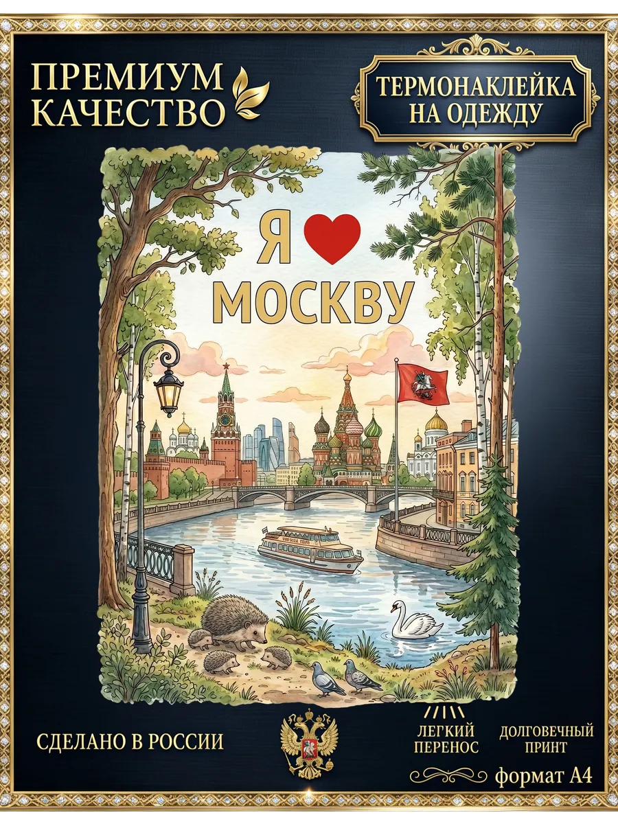 Термонаклейка на одежду Москва