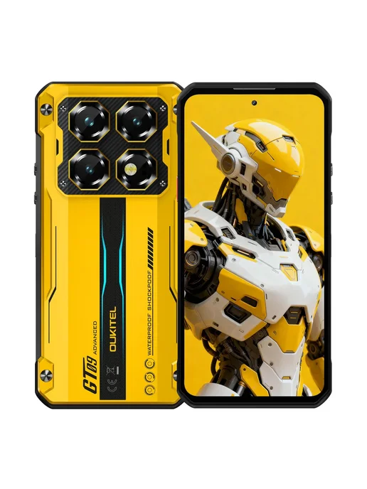 Смартфон OUKITEL Wp60 12/512 ГБ, желтый