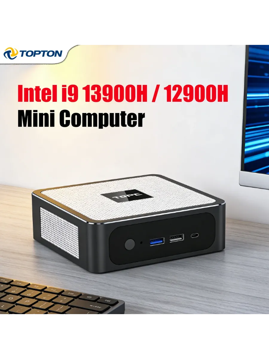 TOPC Мини-ПК геймерский Intel Core i9 13900H/12900H i9-13900