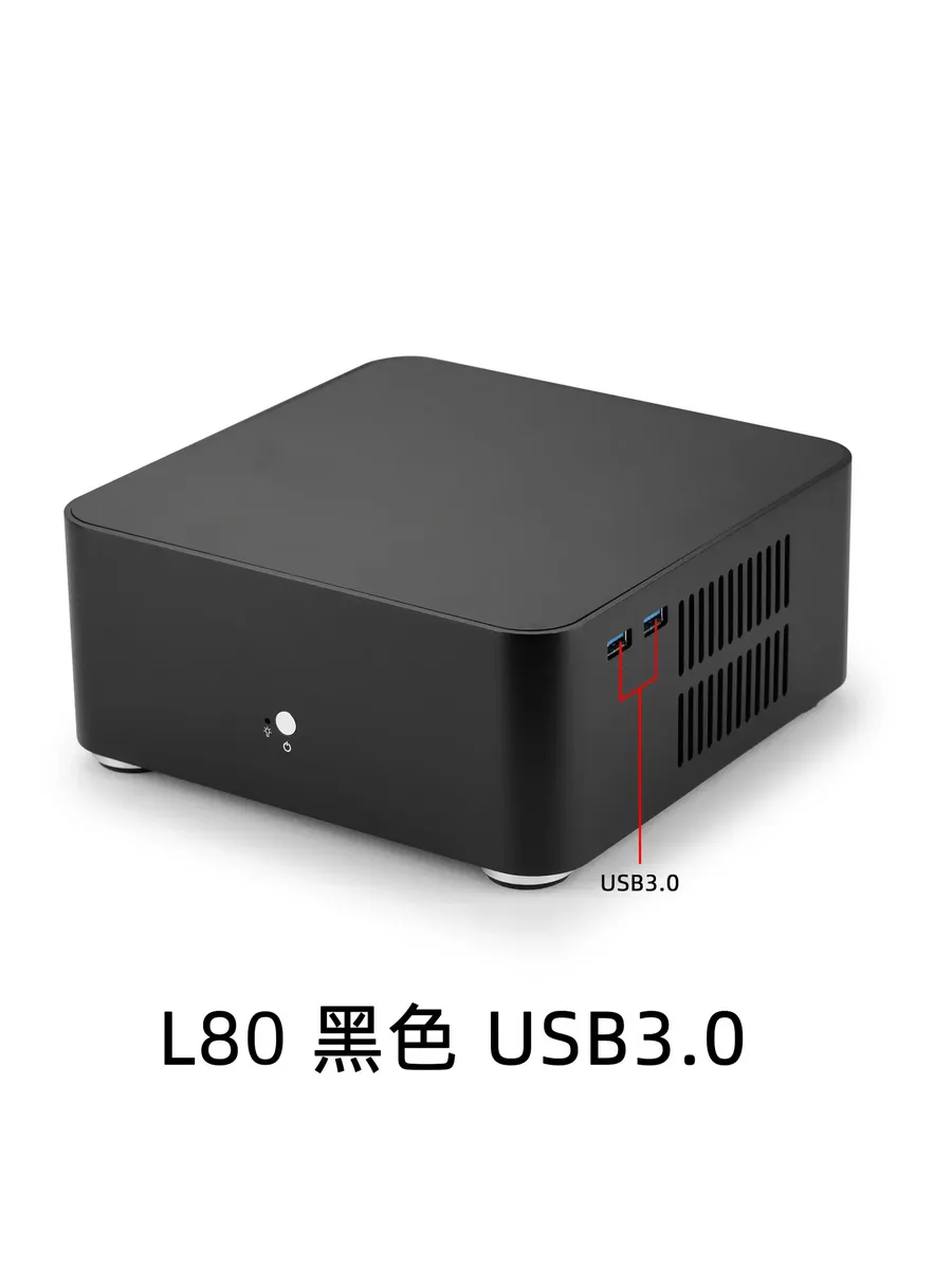 Мини-ПК A:L80S USB3.0 Черный, USB3.0 Height 8cm