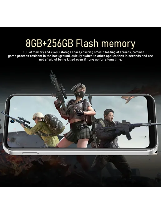 Смартфон fuffi X7 Pro 8/128 ГБ, бежевый, фото 5