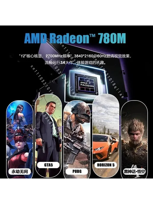 Нет бренда Мини-ПК Spot AMD Ryzen R7 7840HS 32 1T, вариант, фото 2