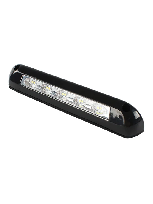 Для RV 12V LED аварийная подсветка водонепроницаемая, черный