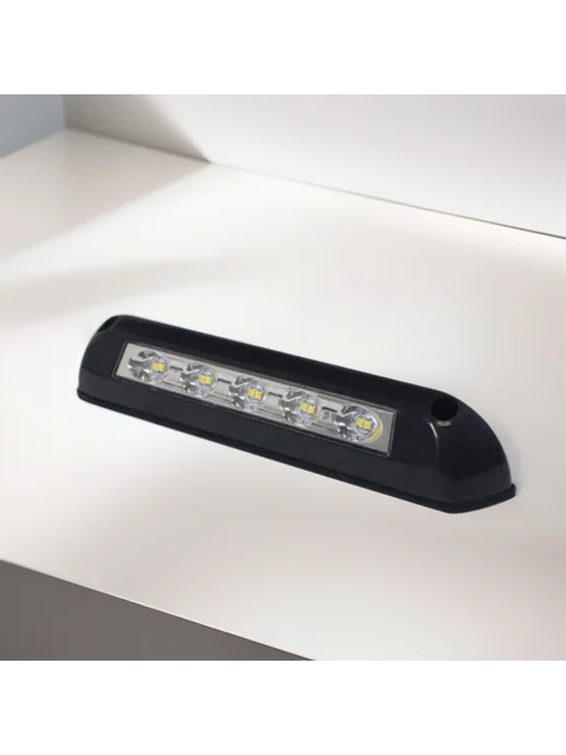 Для RV 12V LED аварийная подсветка водонепроницаемая, черный, фото 8