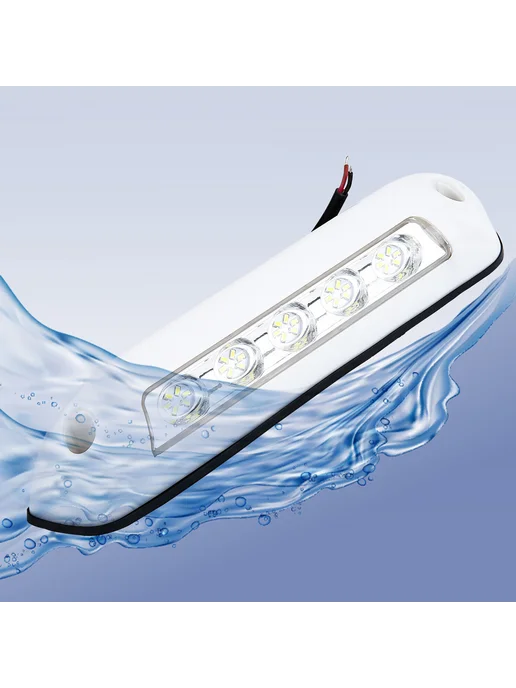 12В LED подсветка для автофургона, влагозащита, белая, белый, фото 5