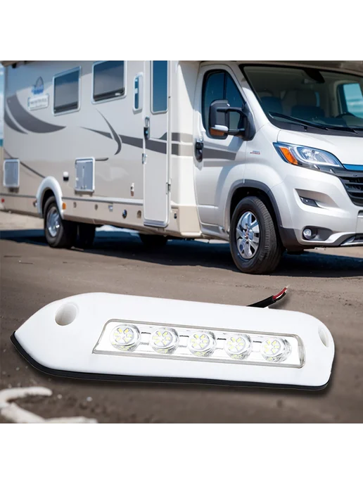 12В LED подсветка для автофургона, влагозащита, белая, белый, фото 7