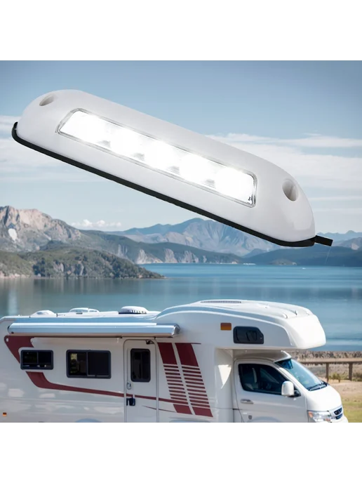 12В LED подсветка для автофургона, влагозащита, белая, белый, фото 8