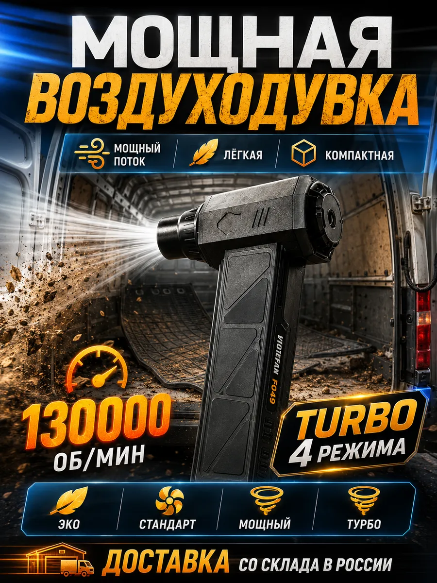 Фен для авто и для мангала