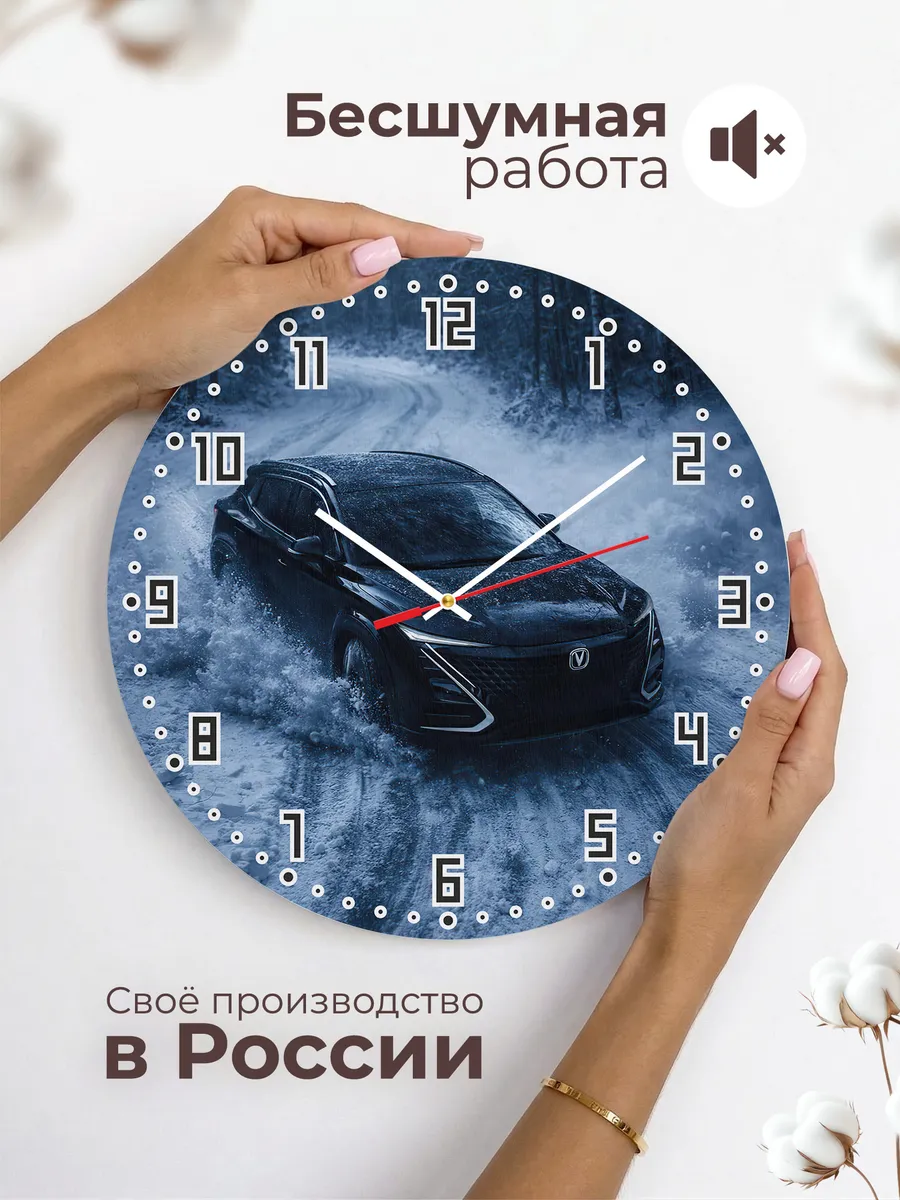 Часы настенные "Changan CS75 Plus" — фото 6